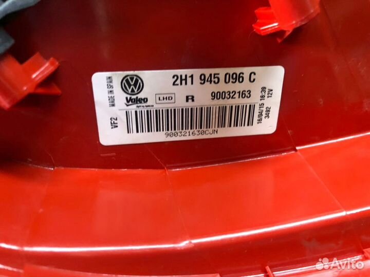 Задний фонарь на Volkswagen AmaroK