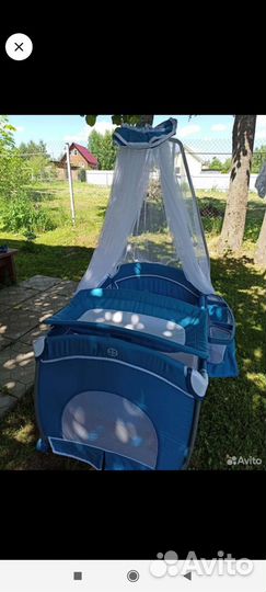 Детская кровать манеж