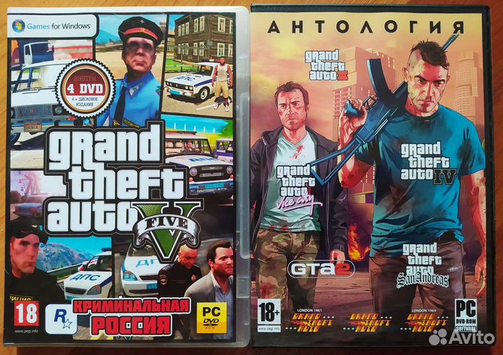 GTA 5, GTA 4, Мафия и похожие (игры на рс)