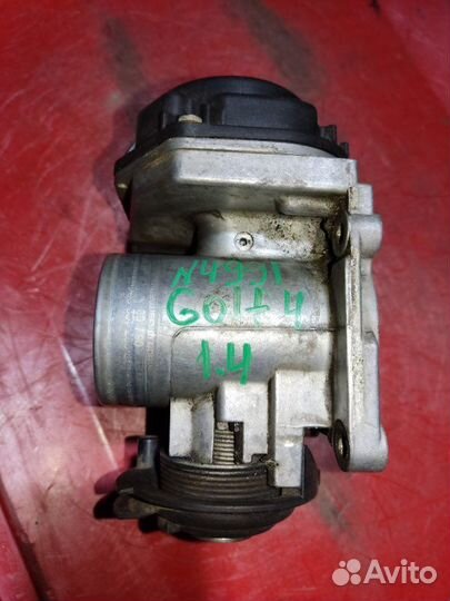 Заслонка дроссельная Volkswagen Golf 4 хетчбек 1.4