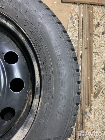 Комплект колес 185 65 r15 для kia rio