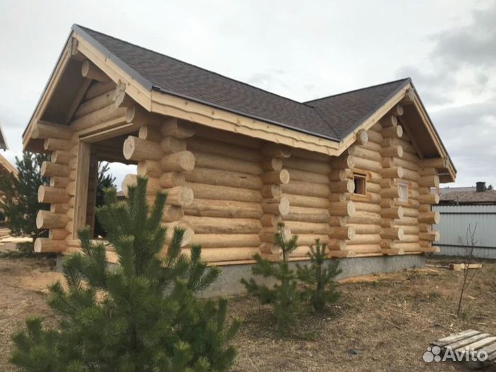 Срубы по технологии Пост энд Бим из кедра