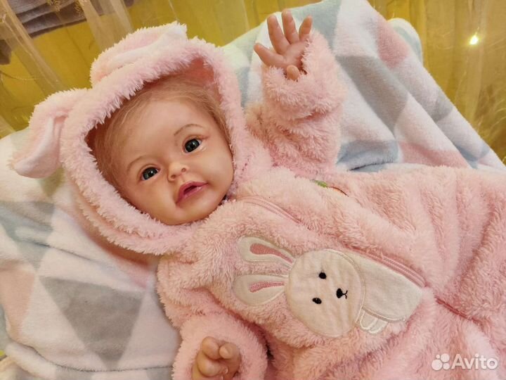 Кукла Реборн 60 см ручной работы