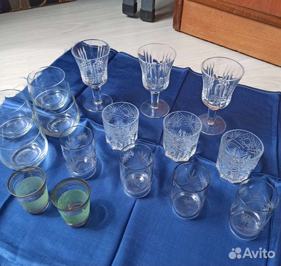 Рюмки разные