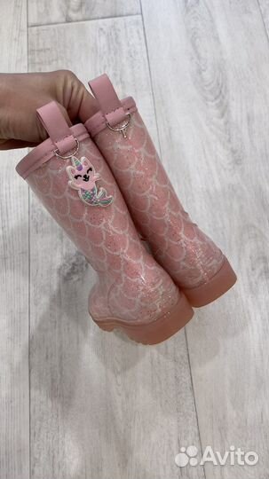 Детские резиновые сапоги