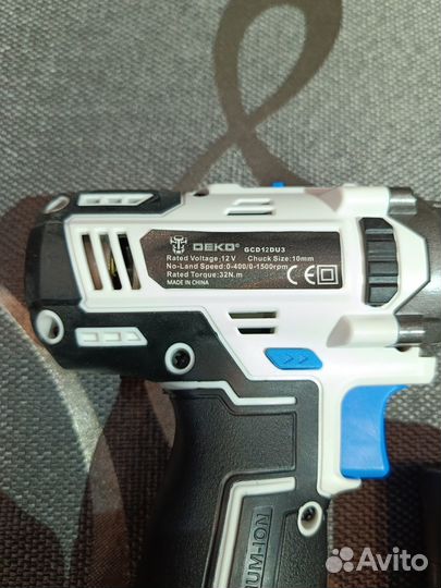 Шуруповерт Deko