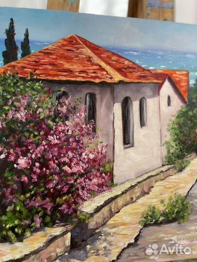 Картина маслом пейзаж