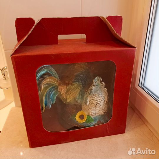 Петух с курицей