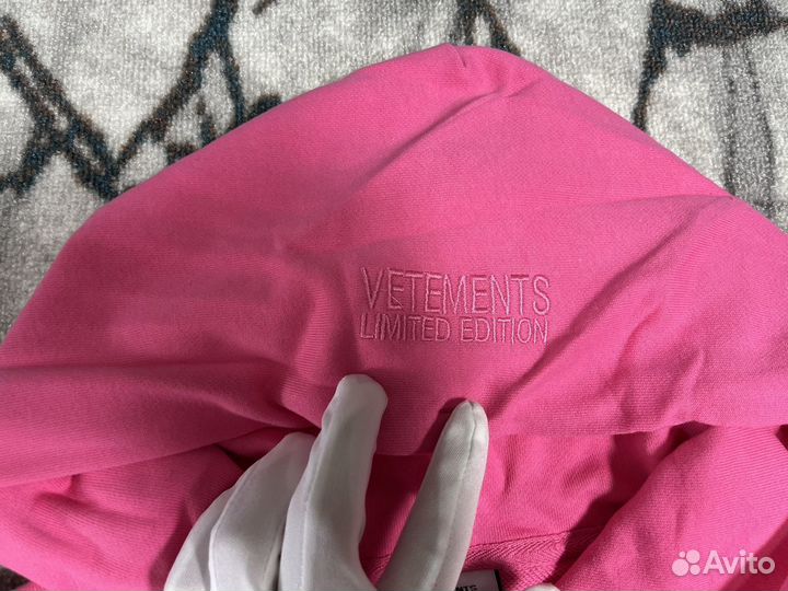 Худи Vetements I got lucky