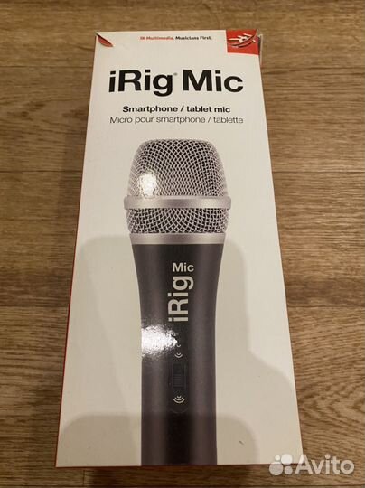 Конденсаторный микрофон iRig Mic для смартфонов