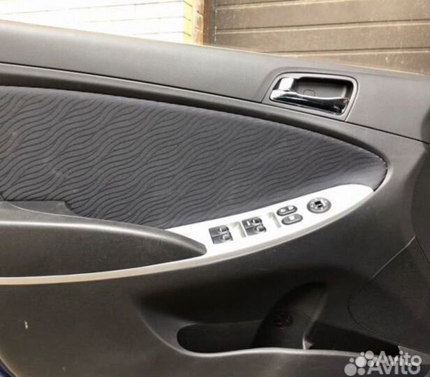 Обшивка двери hyundai solaris