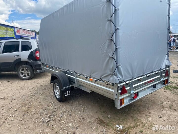 Прицеп 817717.022 для снегохода с тентом аэро 150