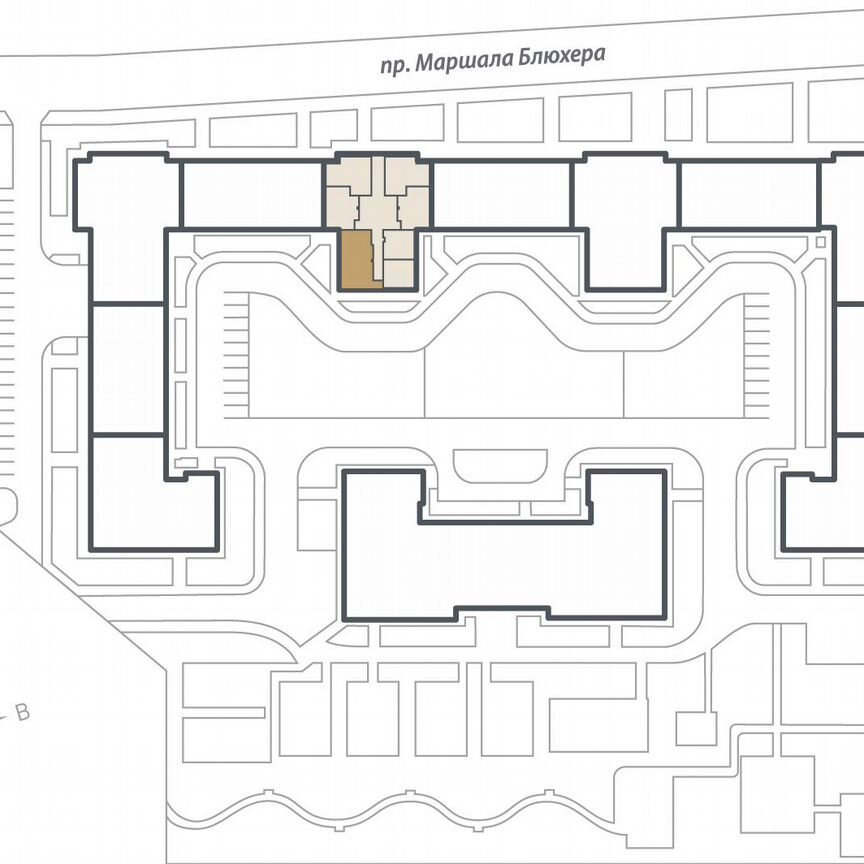 3-к. квартира, 78,2 м², 3/17 эт.