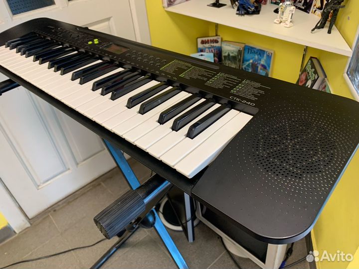 Синтезатор casio CTK-240 черный