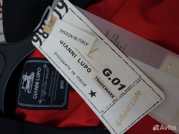 Gianni Lupo куртка ветровка бомбер новая Италия