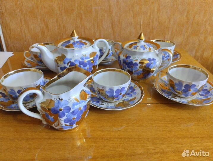 Чайный сервиз вербилки СССР