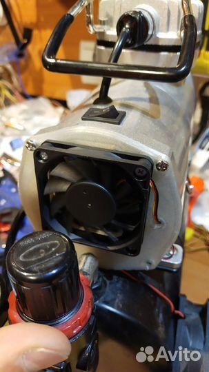 Система охлаждения компрессора для аэрографа JAS и