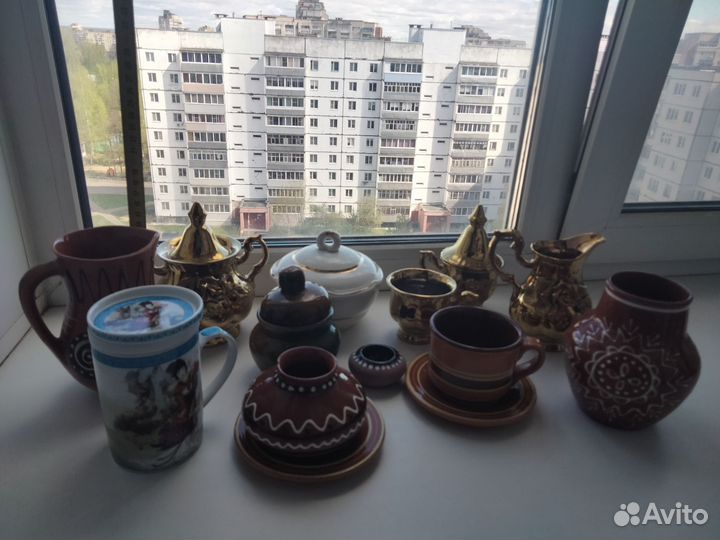 Предметы из керамики, фарфора- все одной кучей