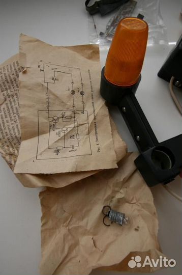 Указатель поворотов детского велосипеда СССР