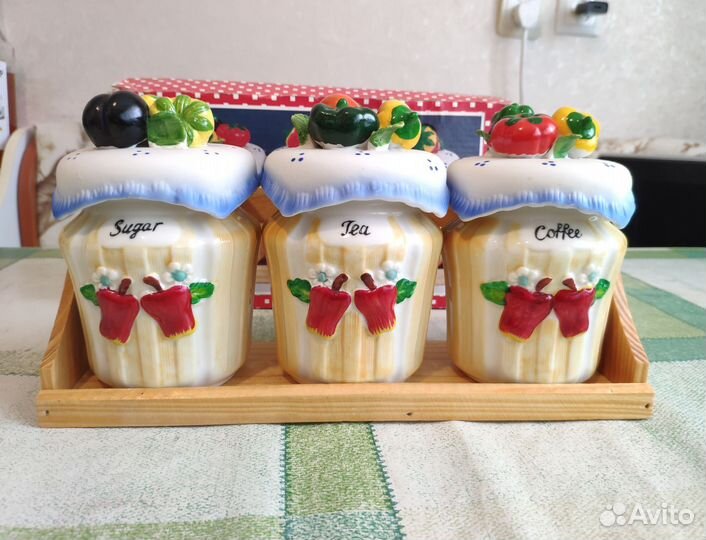 Чашки, тарелки, набор для специй