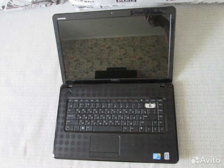 Ноутбук dell на запчасти