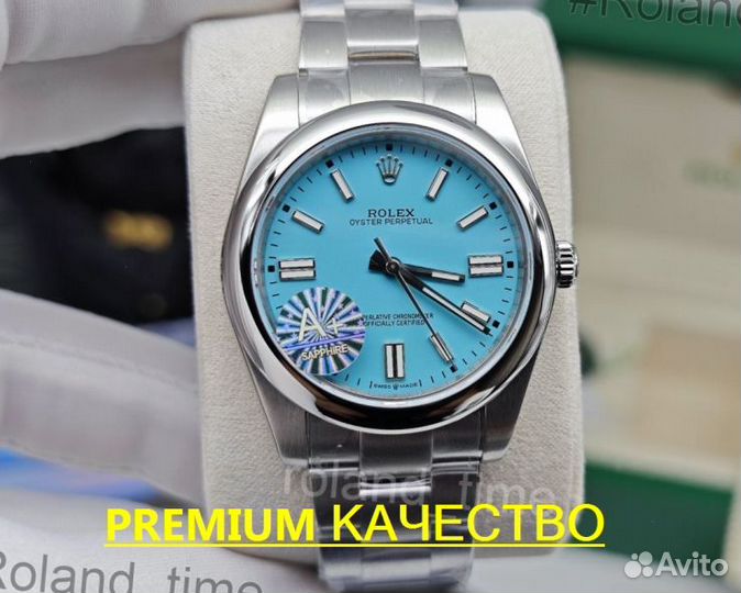 Бомбезные мужские наручные часы Rolex