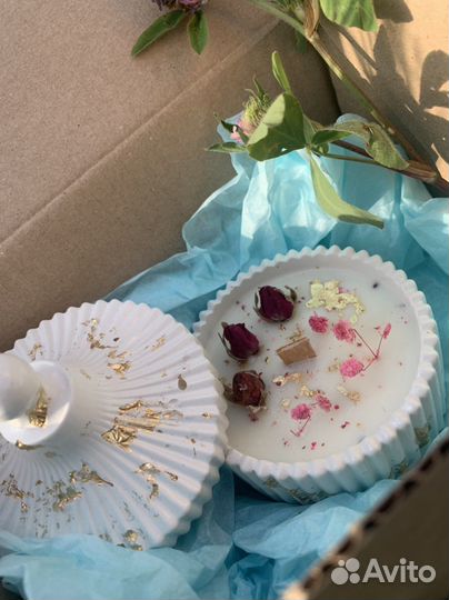 Ароматические свечи/свечи в бетоне