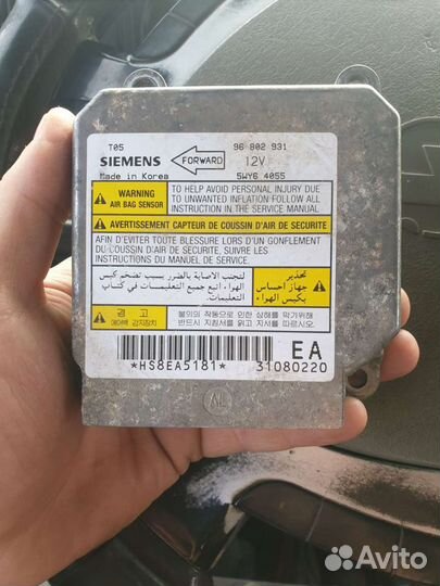 Блок управления AIR BAG для Chevrolet Lanos 2004-2