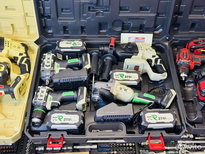 Набор электроинструмента JianRui 4в1 (Feng Bao)