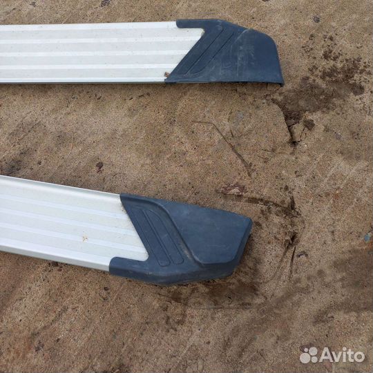 Пороги подножки рено Дастер