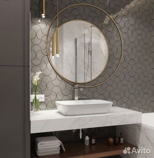 Раковины и столешницы из керамогранита