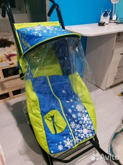 Санки коляска