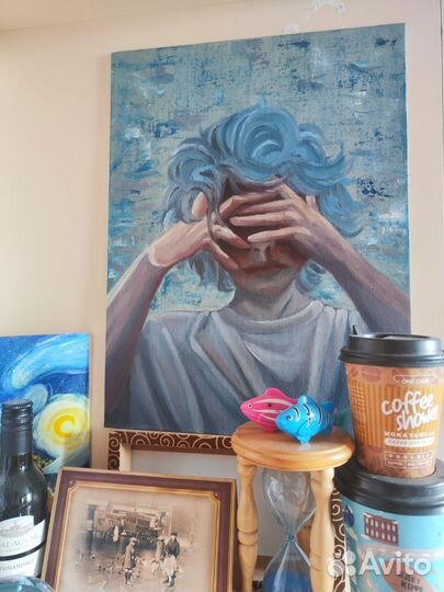 Интерьерная картина маслом 