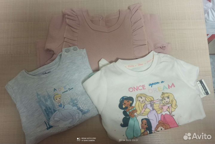 Одежда на девочку 68-74 пакетом