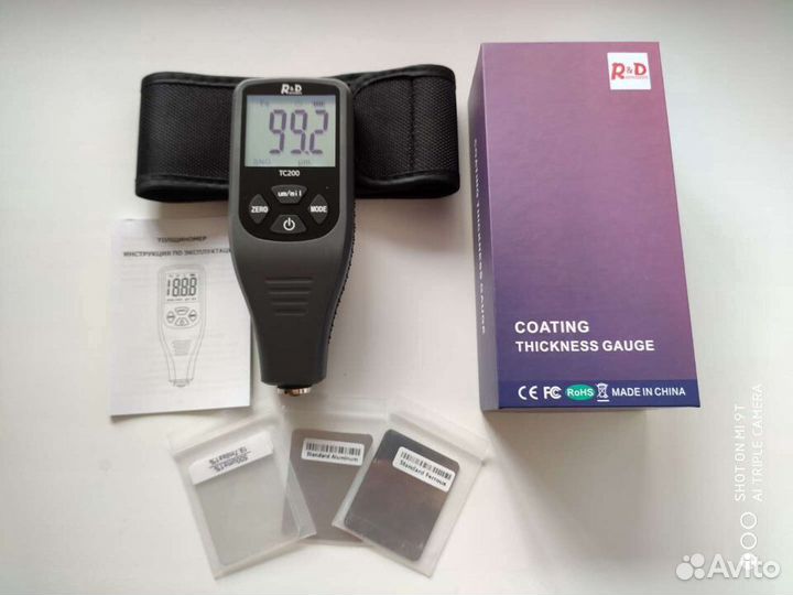 Толщиномер лкп R&D TC200