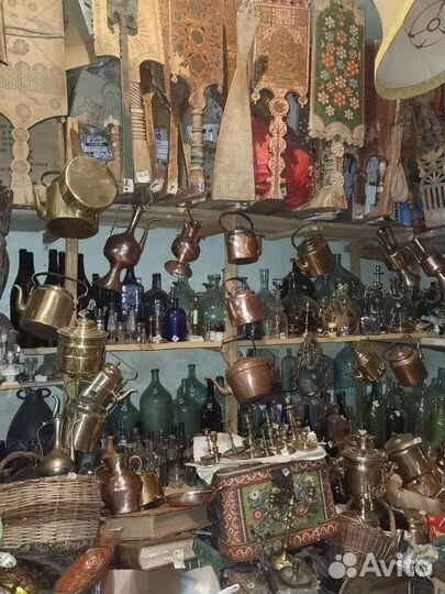 Старинный самовар на дровах, углях, Тульский рюмка