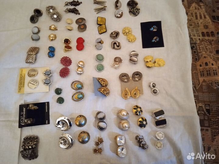 Серьги клипсы