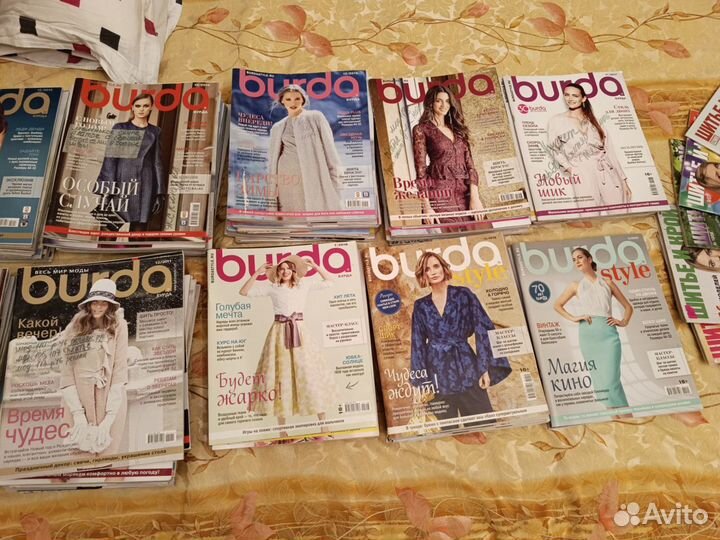 Журналы burda moden 104 штуки
