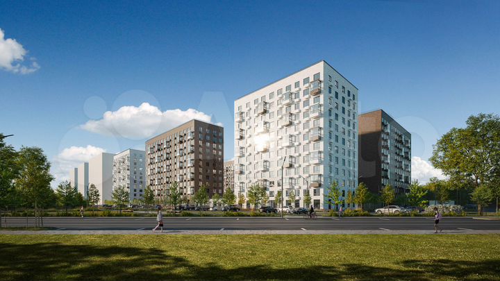 1-к. квартира, 38 м², 2/15 эт.