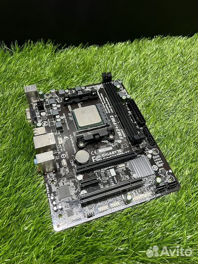 Комплект мат плата Gigabyte+AMD Athlon X4 FM2+