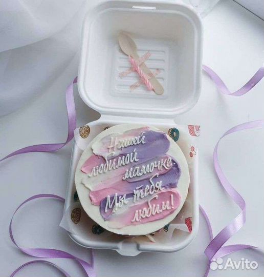 Бенто торт для мамы