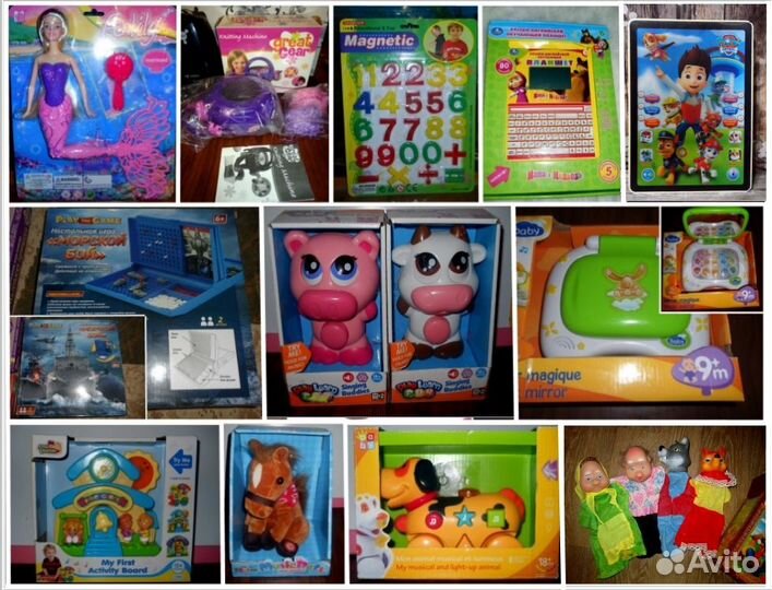 Музыкальные,развивающие игрушки известных брендов