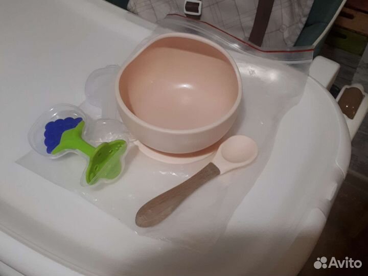 Тарелка на присоске детская