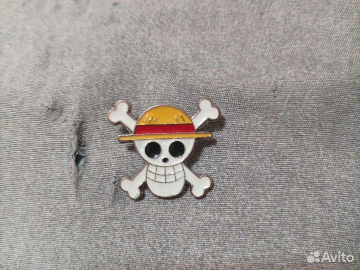 Ван пис, One piece, значок, чопер