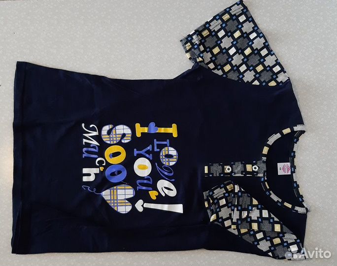 Костюм домашний женский х/б, р 46, новый, Турция