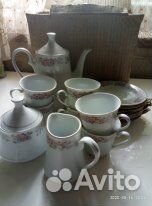 Кофейный и чайный сервиз 6 персон