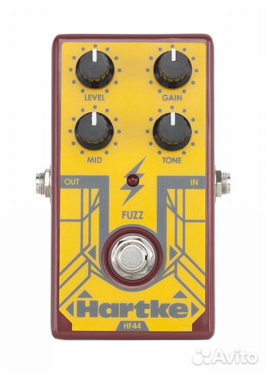 Педаль эффектов для бас-гитары Fuzz Hartke HF44