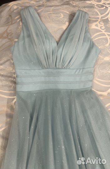 Вечернее платье в пол 42