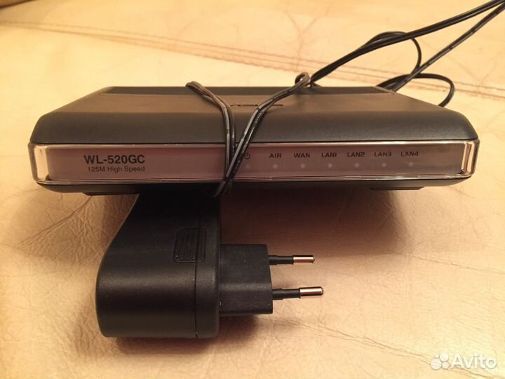 Роутер маршрутизатор asus wl-520 gc