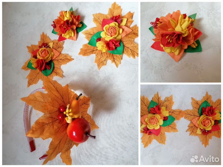 Резинка для волос на праздник осени